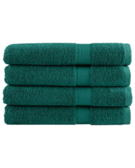 Serviettes de sauna de qualité supérieure SOLUND 4 pcs vert | Mobilier & Déco