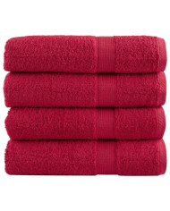 Serviettes de bain de qualité supérieure SOLUND 4 pcs 600g/m² | Mobilier & Déco