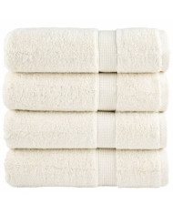 Essuie-mains de qualité supérieure SOLUND 4 pcs crème 600 g/m² | Mobilier & Déco
