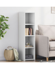Buffet blanc 30x41x124 cm bois d'ingénierie | Mobilier & Déco