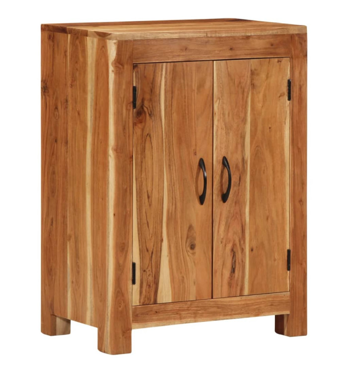 Buffet 55x35x75 cm bois massif d'acacia | Mobilier & Déco