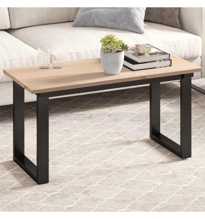 Dessus de table 90x40x1,7 cm rectangulaire bois de pin massif | Mobilier & Déco