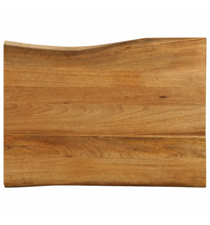 Dessus de table 90x60x2,5 cm bord vivant bois massif manguier | Mobilier & Déco