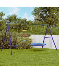 Jeu d'extérieur de balançoire échelle et balançoire soucoupe | Mobilier & Déco