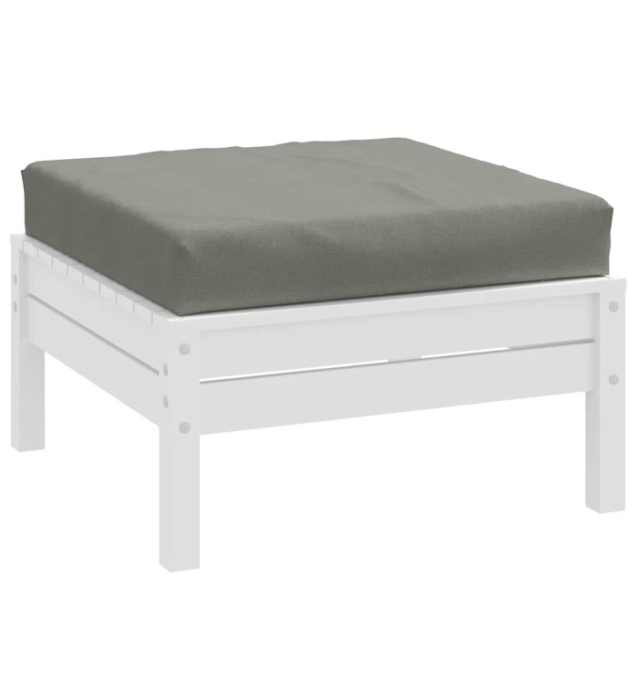 Coussin de palette gris foncé mélangé 60x60x9,5 cm tissu | Mobilier & Déco
