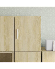 Armoire murale chêne sonoma 30x42,5x40 cm bois d'ingénierie | Mobilier & Déco