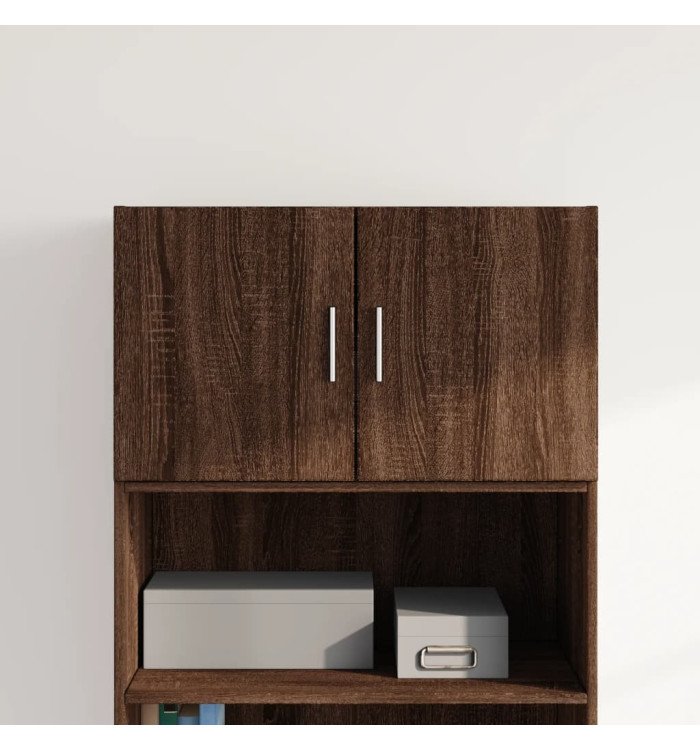 Armoire murale chêne marron 70x42,5x40 cm bois d'ingénierie | Mobilier & Déco