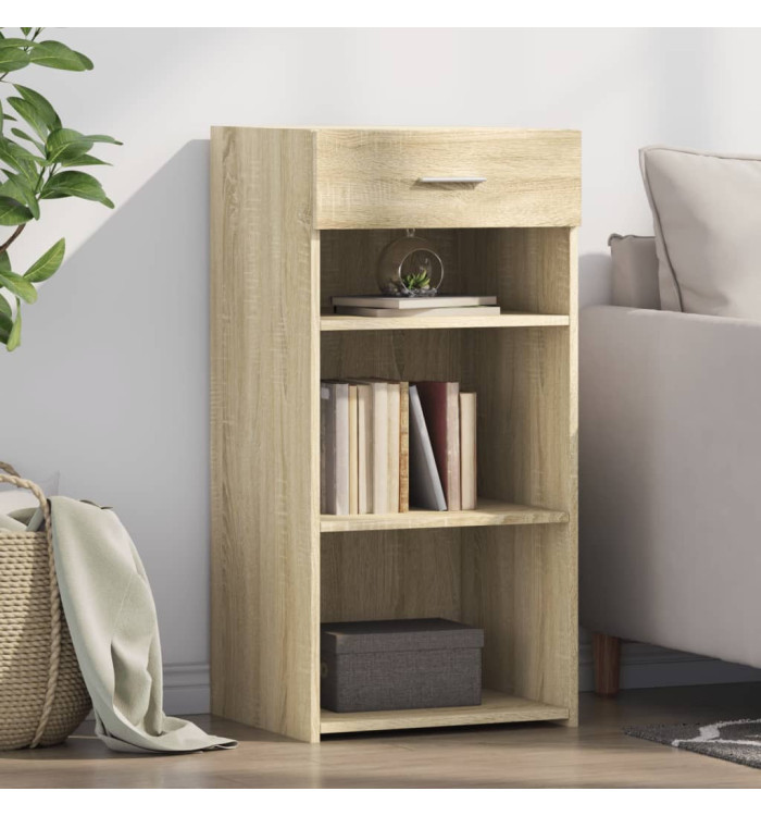 Buffet chêne sonoma 45x42,5x93 cm bois d'ingénierie | Mobilier & Déco