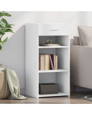 Buffet blanc 45x42,5x93 cm bois d'ingénierie | Mobilier & Déco
