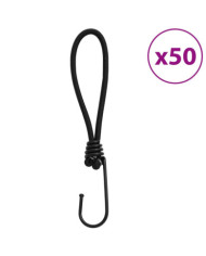 Cordon élastique avec crochets 50 pcs 17 cm | Mobilier & Déco