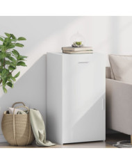 Buffet blanc 50x42,5x93 cm bois d'ingénierie | Mobilier & Déco
