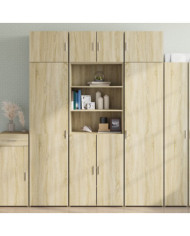 Armoire de rangement chêne sonoma 70x42,5x225 cm | Mobilier & Déco