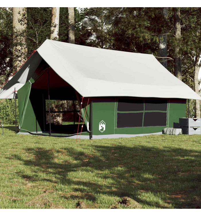 Tente de camping 5 personnes vert imperméable | Mobilier & Déco