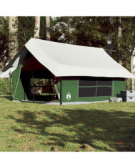 Tente de camping 5 personnes vert imperméable | Mobilier & Déco