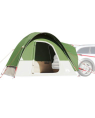 Tente de voiture 4 personnes vert imperméable | Mobilier & Déco