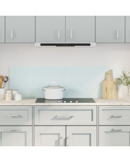 Dosserets de cuisine 2 pcs blanc 70x50 cm verre trempé | Mobilier & Déco