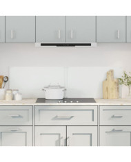 Dosserets de cuisine 2 pcs transparent 70x50 cm verre trempé | Mobilier & Déco