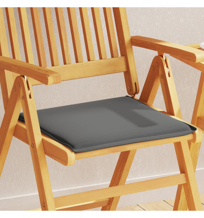 Coussins de siège de jardin lot de 6 anthracite 45x45x2cm carré | Mobilier & Déco