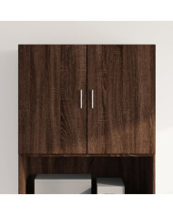 Armoire murale chêne marron 80x42,5x64 cm bois d'ingénierie | Mobilier & Déco