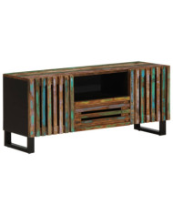 Meuble TV 100x34x46 cm bois d'acacia massif | Mobilier & Déco