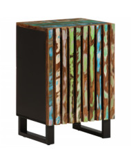 Armoire de salle de bain 38x34x58 cm bois massif d'acacia | Mobilier & Déco