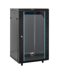 Coffret de réseau à pieds pivotants 18U 19" IP20 60x60x100 cm | Mobilier & Déco