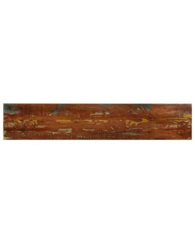 Dessus de table 180x30x2,5cm rectangulaire bois massif récupéré | Mobilier & Déco