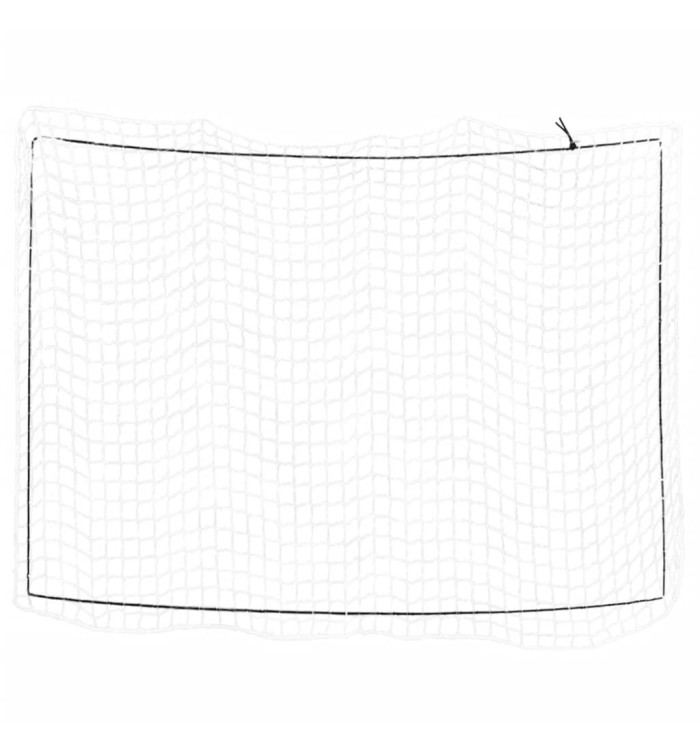 Filet pour remorque avec corde élastique blanc 4x3 m PP | Mobilier & Déco