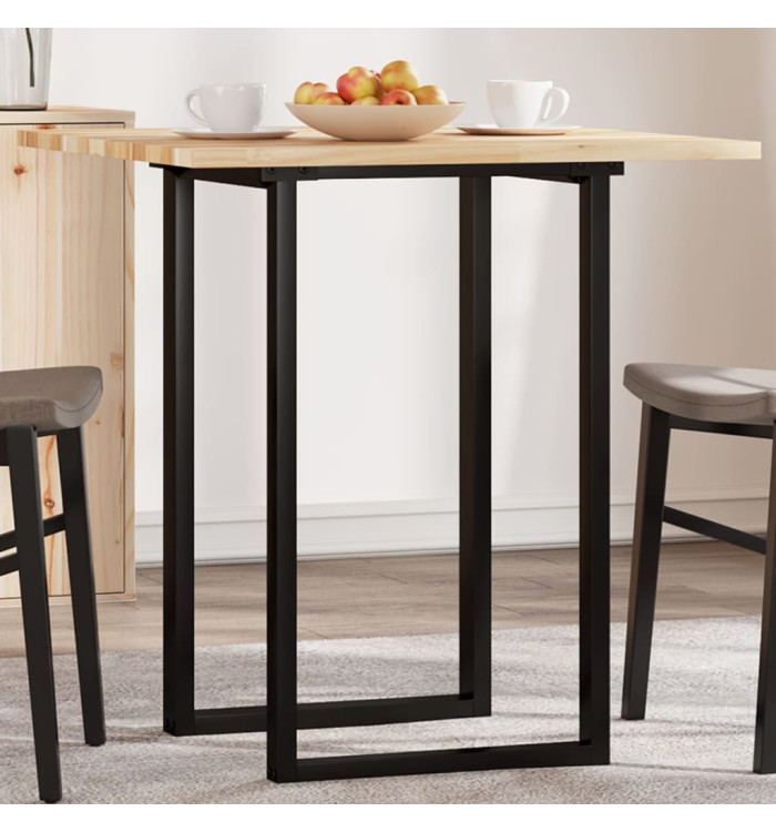 Dessus de table carré 70x70x2 cm bois massif d'acacia | Mobilier & Déco