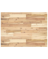 Dessus de bureau non traité 100x60x4 cm bois d'acacia massif | Mobilier & Déco