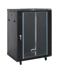 Coffret de réseau avec pieds pivotants 15U 19" IP20 53x40x80 cm | Mobilier & Déco