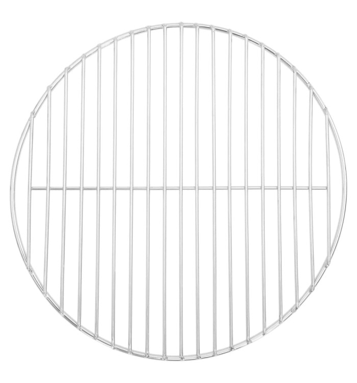 Grille de barbecue ronde Ø37 cm Acier inoxydable 304 | Mobilier & Déco