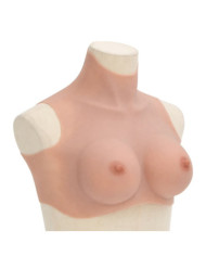 Plastron en silicone naturel coupe D | Mobilier & Déco
