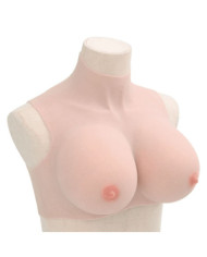 Plastron en silicone caucasien coupe H | Mobilier & Déco