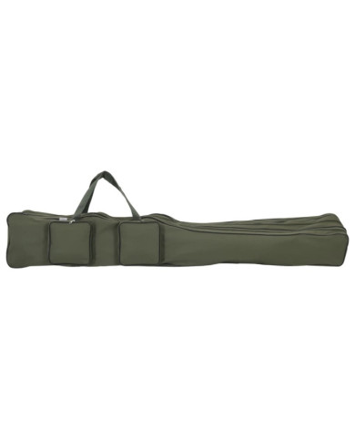 Sac de canne à pêche vert foncé 150 cm tissu oxford | Mobilier & Déco