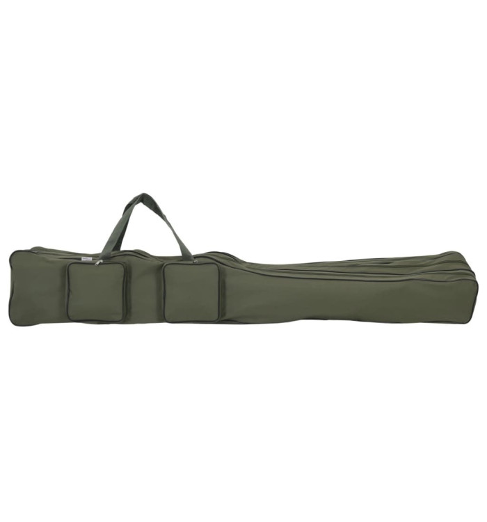 Sac de canne à pêche vert foncé 150 cm tissu oxford | Mobilier & Déco