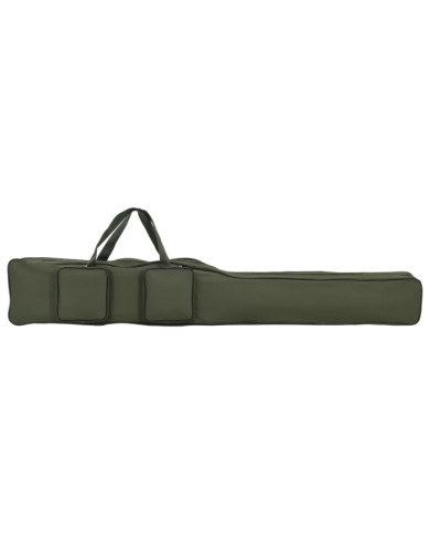 Sac de canne à pêche vert foncé 160 cm tissu oxford | Mobilier & Déco