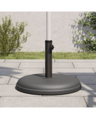 Base de parasol pour mâts Ø32/35/38 mm 15 kg rond | Mobilier & Déco