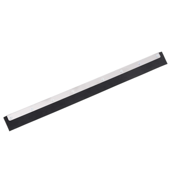 Tête de raclette de sol 60,5x2x5 cm acier et caoutchouc | Mobilier & Déco