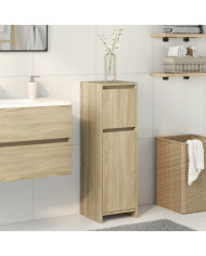 Armoire de salle de bain Chêne sonoma 30x30x95 cm Aggloméré | Mobilier & Déco