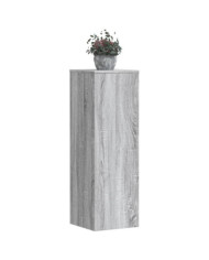 Supports pour plantes 2 pcs sonoma gris bois d'ingénierie | Mobilier & Déco