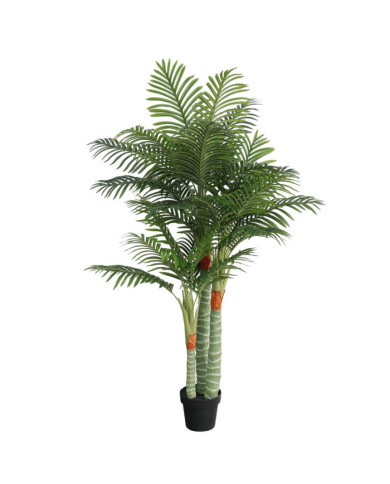 Palmier artificiel avec 3 troncs vert 180 cm PP | Mobilier & Déco