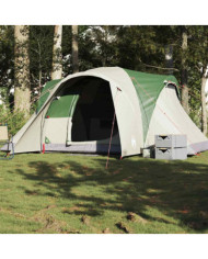 Tente familiale à dôme 6 personnes vert imperméable | Mobilier & Déco