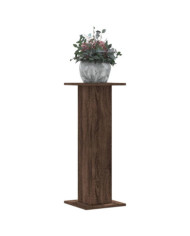 Supports pour plantes 2 pcs chêne marron bois d'ingénierie | Mobilier & Déco