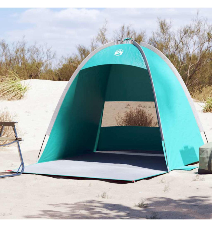 Tente de plage 3 personnes vert imperméable | Mobilier & Déco
