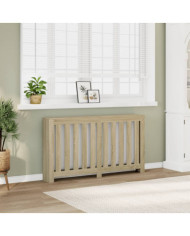 Cache-radiateur chêne sonoma 149x20x82 cm bois d'ingénierie | Mobilier & Déco