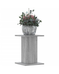 Supports pour plantes 2 pcs sonoma gris bois d'ingénierie | Mobilier & Déco