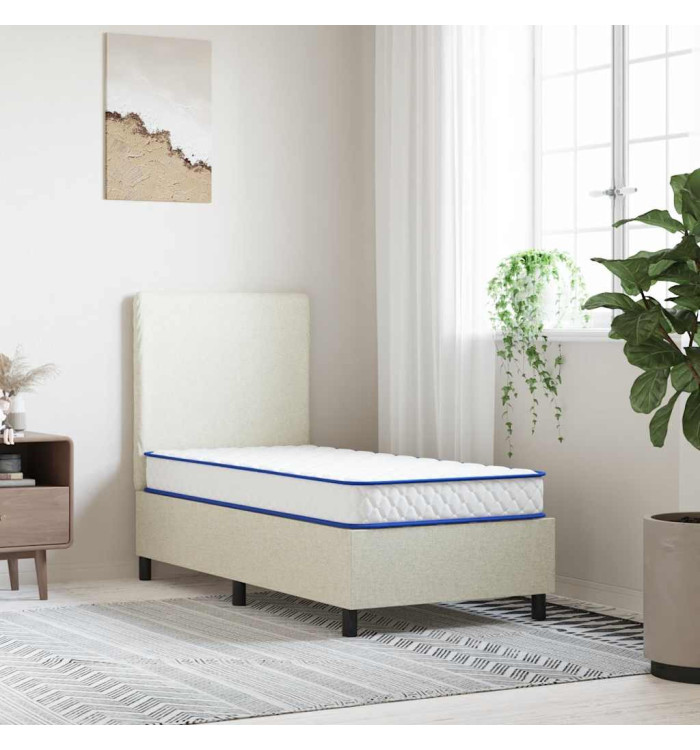 Matelas en mousse à mémoire de forme blanc 80x160x17 cm | Mobilier & Déco