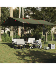 Bâche de camping vert olive 451x420 cm imperméable | Mobilier & Déco