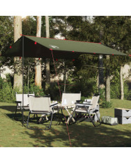 Bâche de camping vert olive 306x306 cm imperméable | Mobilier & Déco